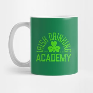 Irish Drinking Academy - Funny St. Patricks Day Drinking Mug
